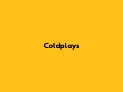 Coldplay's 