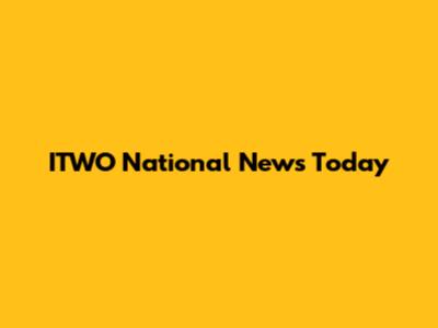 ITWO National News Today