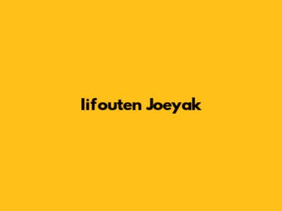 Iifouten Joeyak