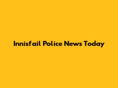 Innisfail Police News Today