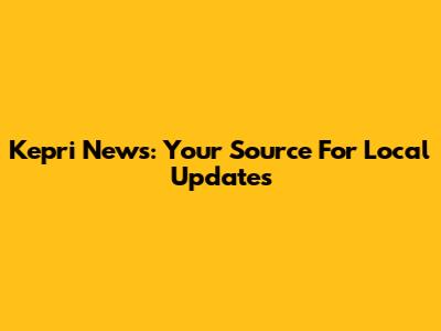 Kepri News: Your Source For Local Updates