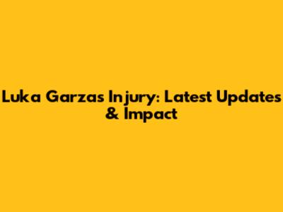 Luka Garza's Injury: Latest Updates & Impact