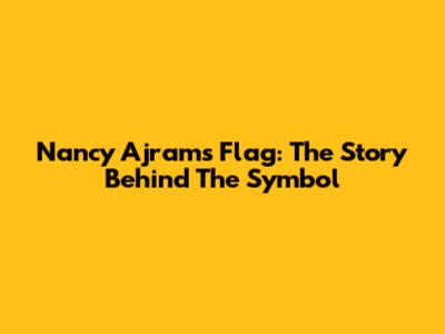 Nancy Ajram's Flag: The Story Behind The Symbol