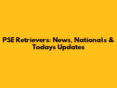 PSE Retrievers: News, Nationals & Today's Updates