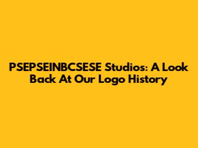 PSEPSEINBCSESE Studios: A Look Back At Our Logo History