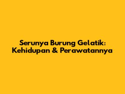 Serunya Burung Gelatik: Kehidupan & Perawatannya