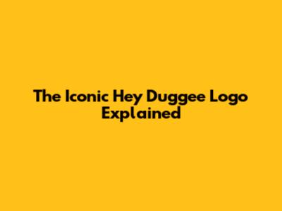 The Iconic Hey Duggee Logo Explained