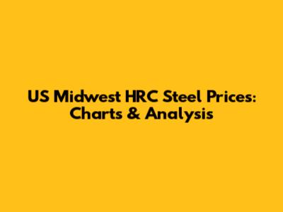 US Midwest HRC Steel Prices: Charts & Analysis